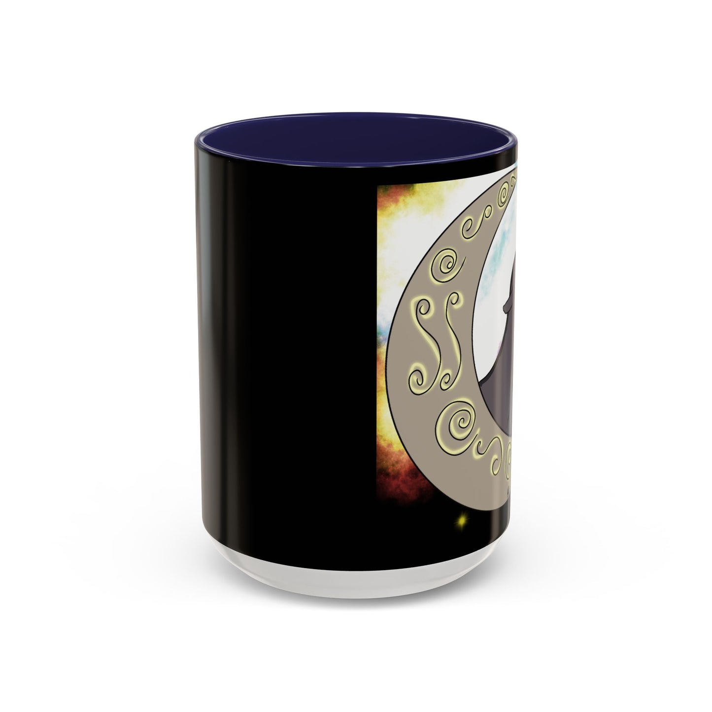 Moon Drop Logo- Nebula Ceramic Mug