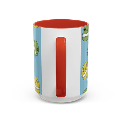 Macaron Pattern Ceramic Mug