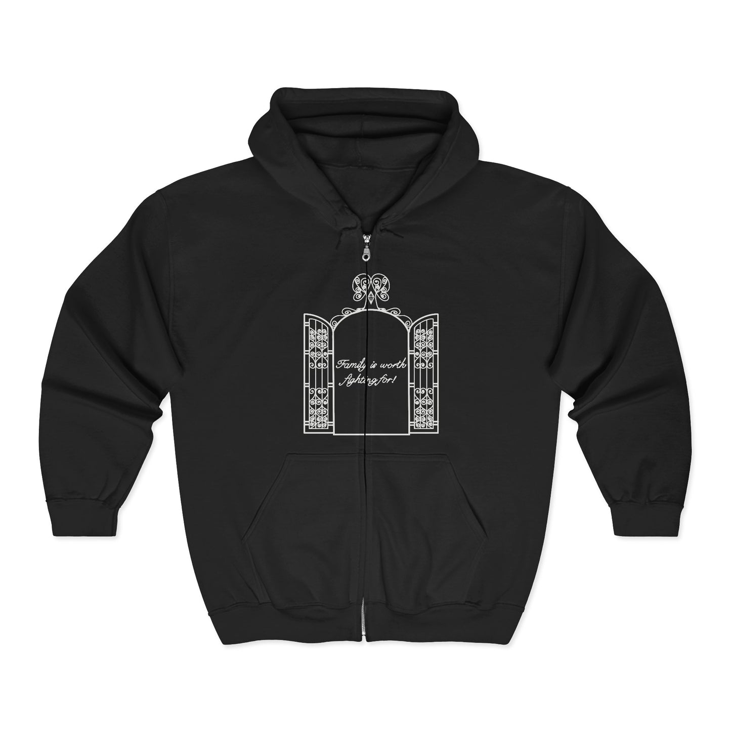 Family is Worth Fighting For - Full-Zip Hoodie