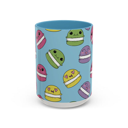 Macaron Pattern Ceramic Mug