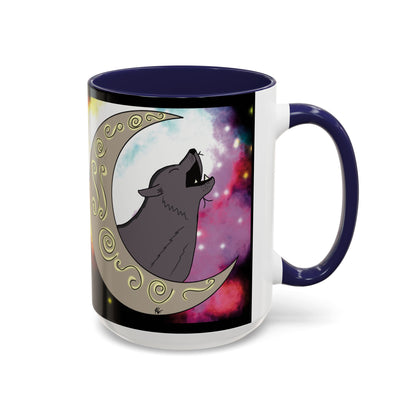 Moon Drop Logo- Nebula Ceramic Mug