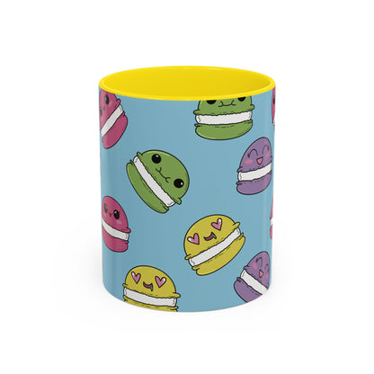 Macaron Pattern Ceramic Mug