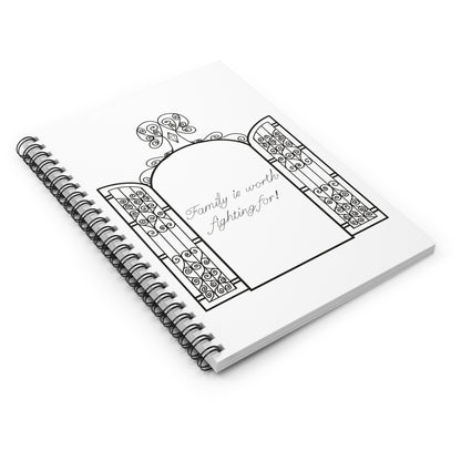 Family is Worth Fighting For Notebook