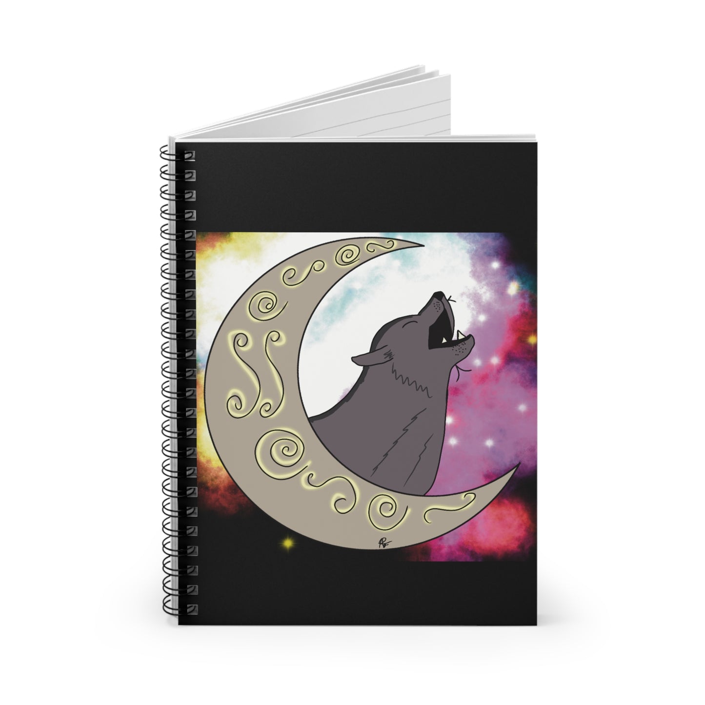Moon Drop Books Spiral Notebook