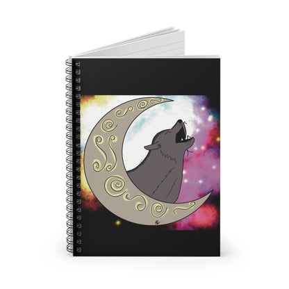 Moon Drop Books Spiral Notebook