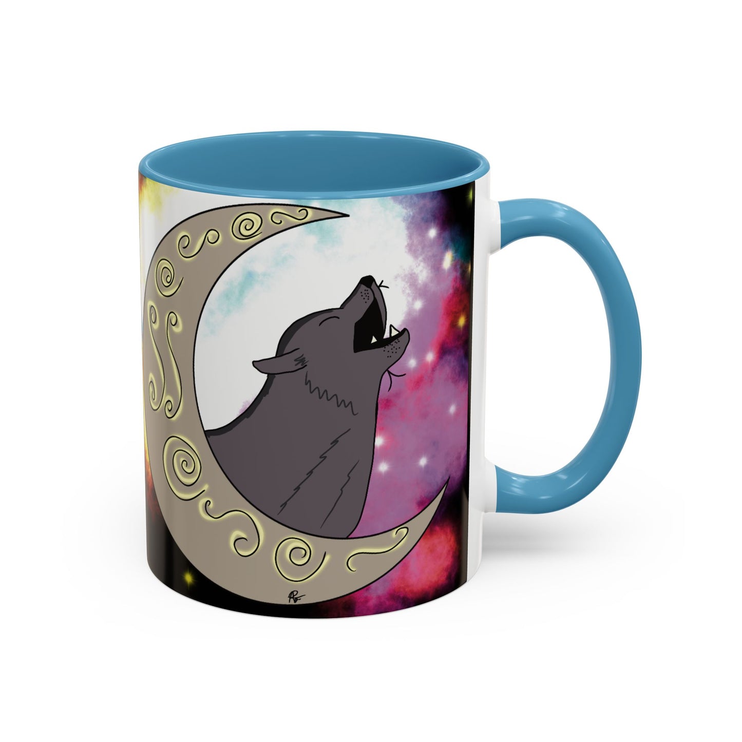 Moon Drop Logo- Nebula Ceramic Mug