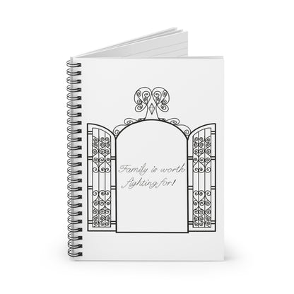 Family is Worth Fighting For Notebook