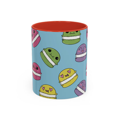 Macaron Pattern Ceramic Mug