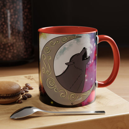 Moon Drop Logo- Nebula Ceramic Mug