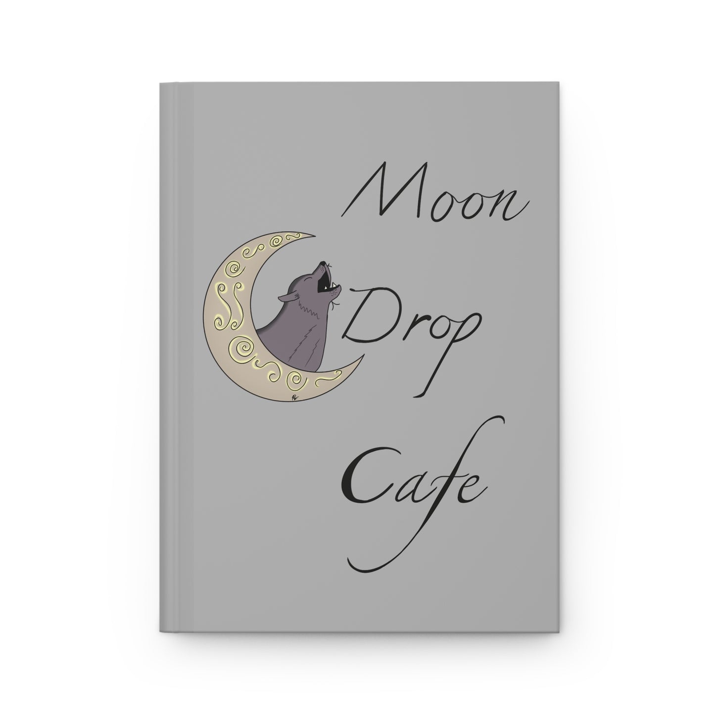 Moon Drop Café Hardcover Journal - V2