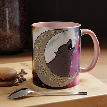Moon Drop Logo- Nebula Ceramic Mug