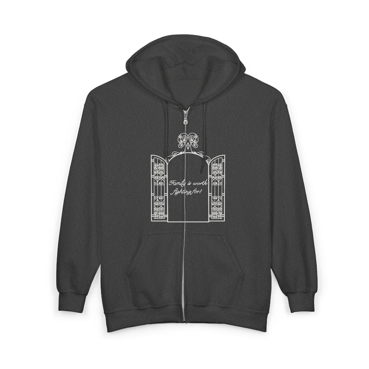 Family is Worth Fighting For - Full-Zip Hoodie