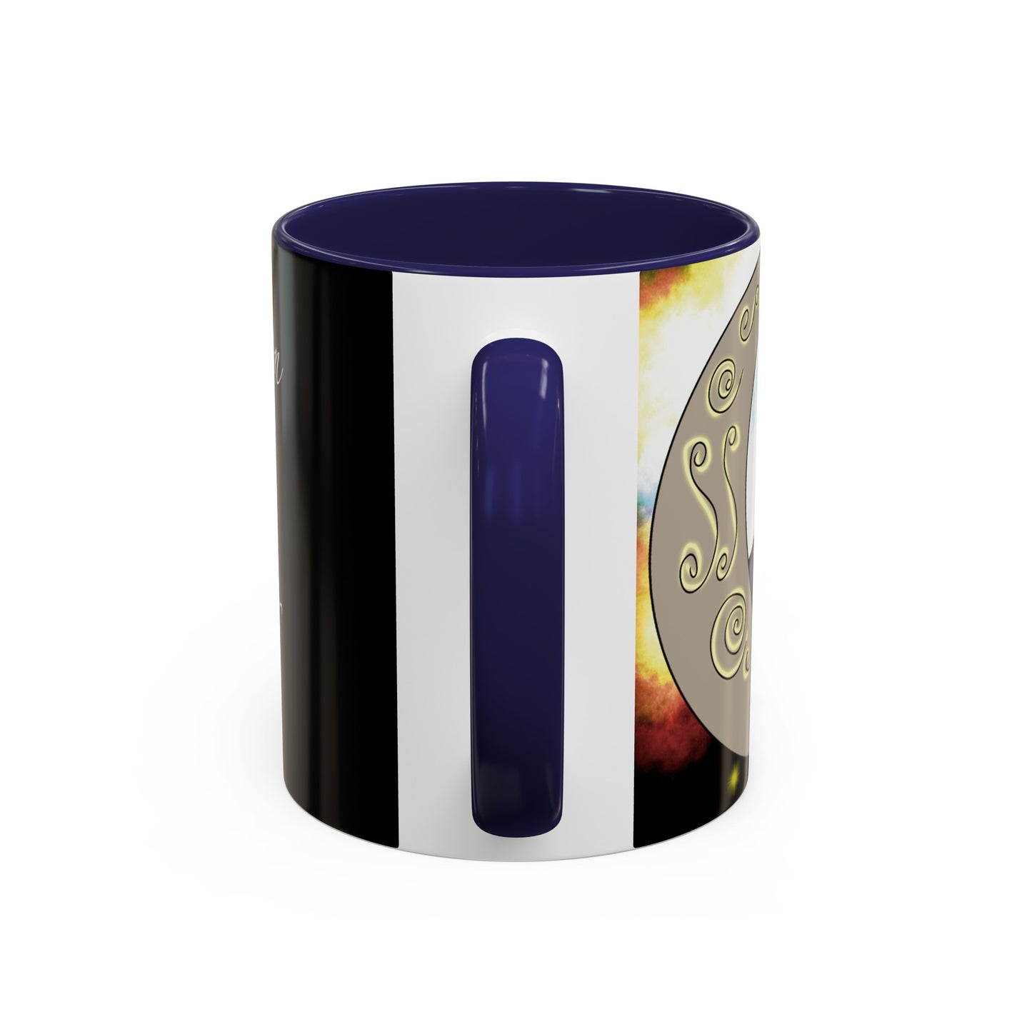 Moon Drop Logo- Nebula Ceramic Mug