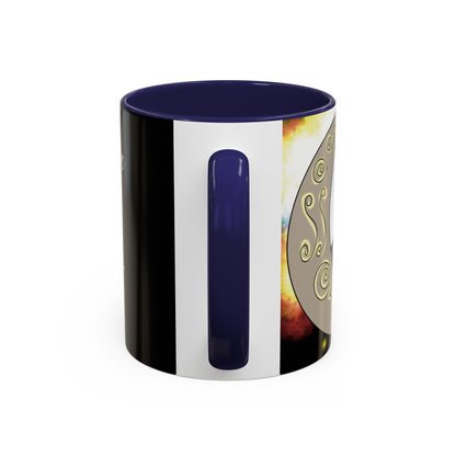 Moon Drop Logo- Nebula Ceramic Mug