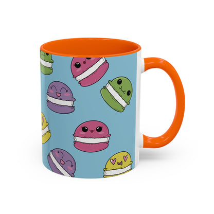 Macaron Pattern Ceramic Mug