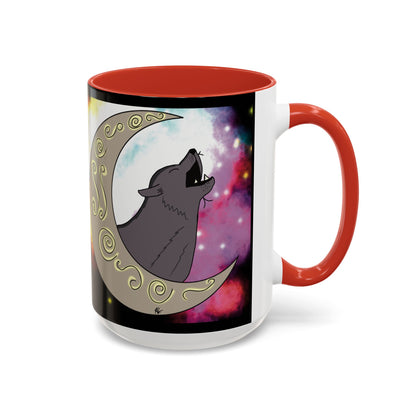 Moon Drop Logo- Nebula Ceramic Mug