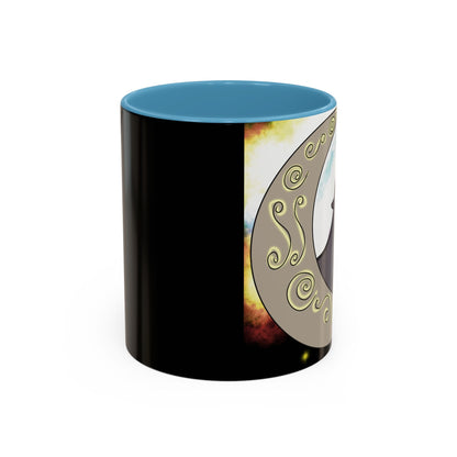 Moon Drop Logo- Nebula Ceramic Mug