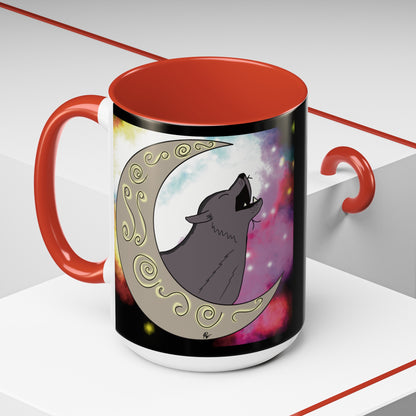 Moon Drop Logo- Nebula Ceramic Mug