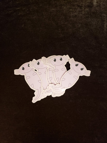 Andy the Axolotl Vinyl Stickers