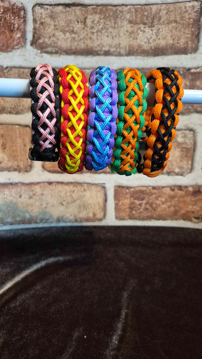 Handmade Woven Paracord Bracelets