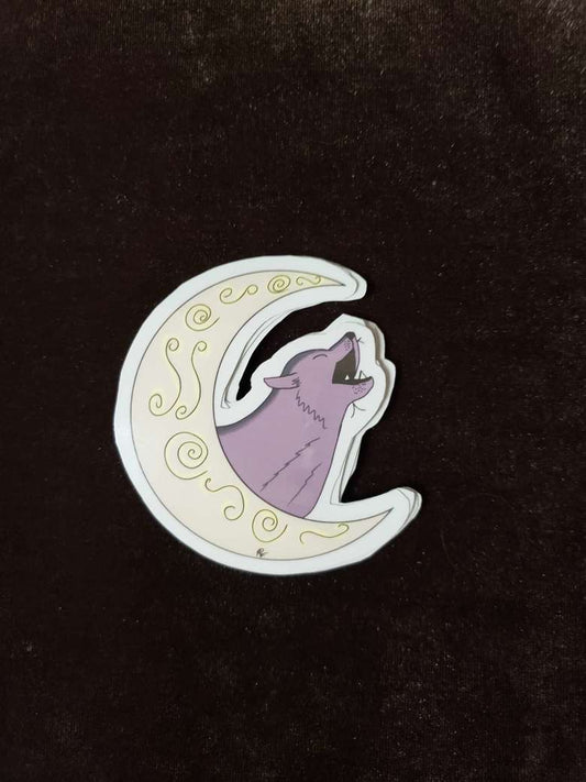 Moon Drop Logo Vinyl Sticker