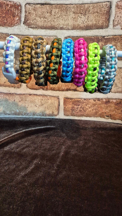 Handmade Woven Paracord Bracelets