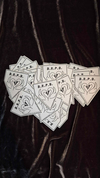B.R.P.B. Vinyl Stickers